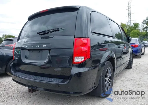 2016 Dodge Grand Caravan Sxt from USA, damaged, VIN 2C4RDGCG4GR262536